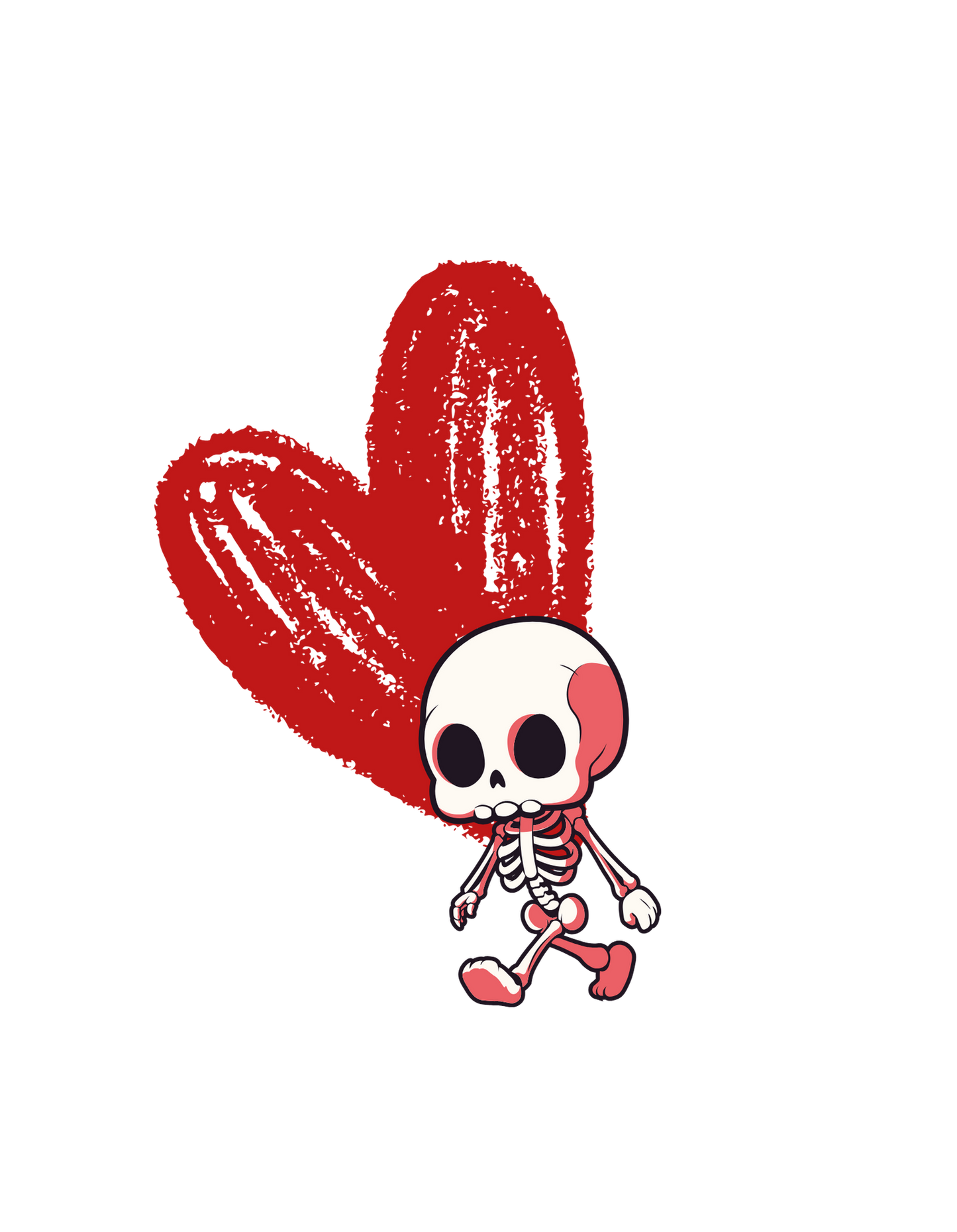 Small Skull Heart